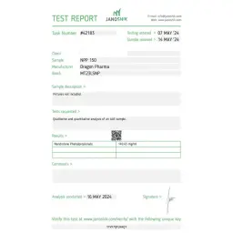 NPP 150 lab test result (2024-05-16)