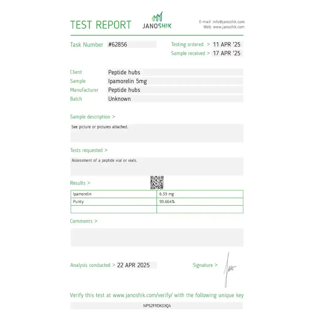 Ipamorelin 5 mg