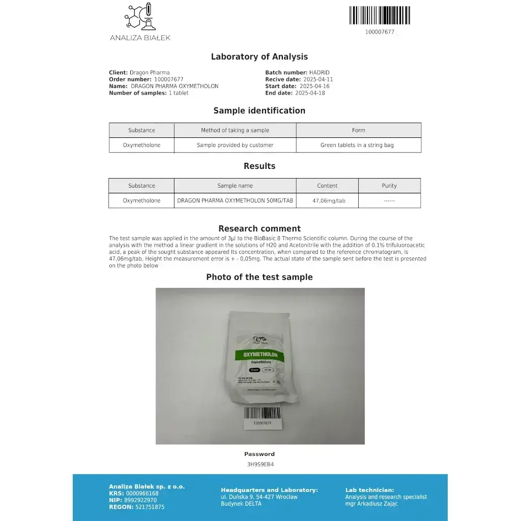Oxymetholon